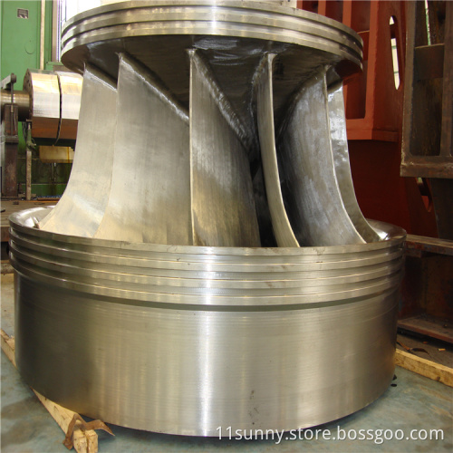 Hydropower Francis Water turbine parts of Runner